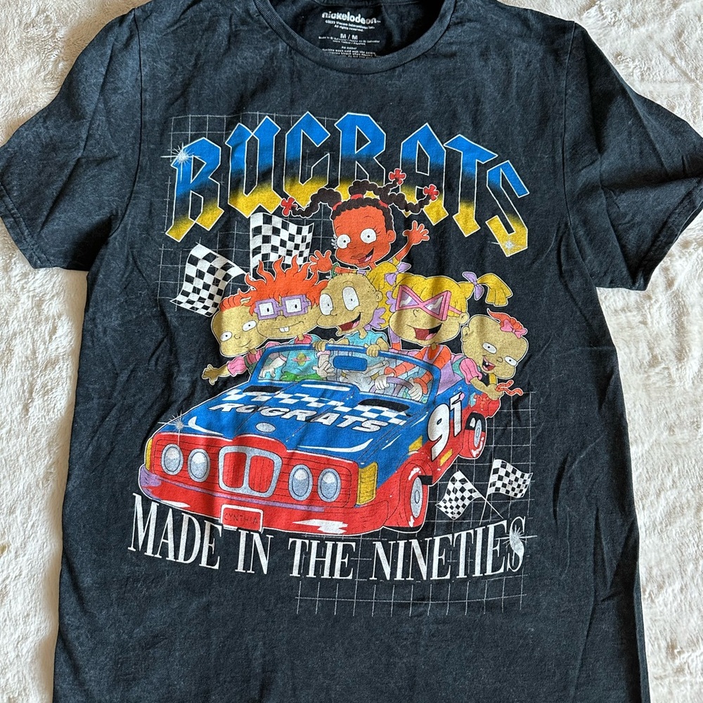 Rugrats Made in the Nineties Black T-Shirt